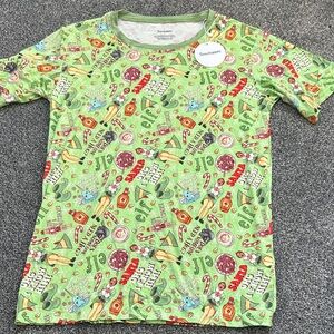 Green Graphic elf Shirt